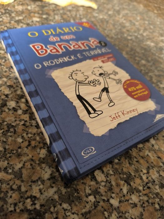 Livro da saga "O Diário de Um Banana" a ótimo preço