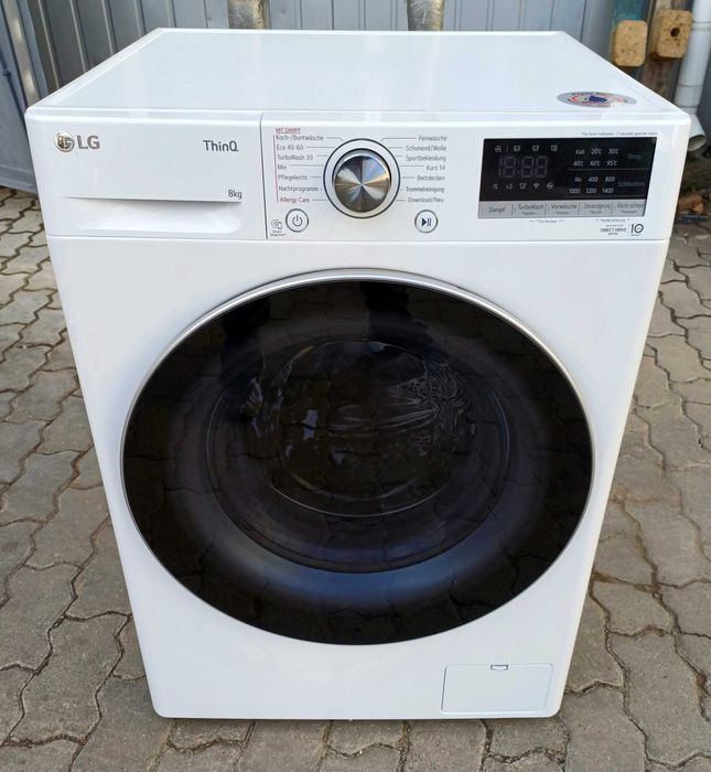 Стиральная машина с паром LG F4WV708P1E 8кг Wi-Fi Direct Drive ThinQ