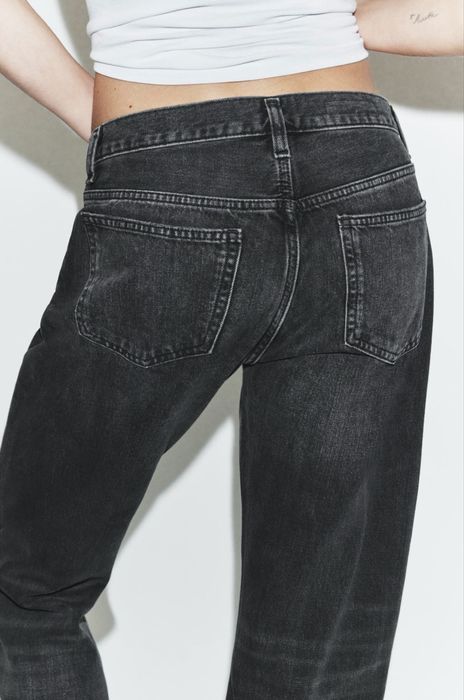 Трендові сірі джинси Zara