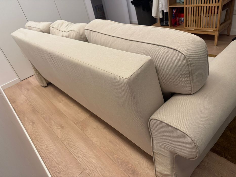 Sofá cama 3 lugares com arrumacão