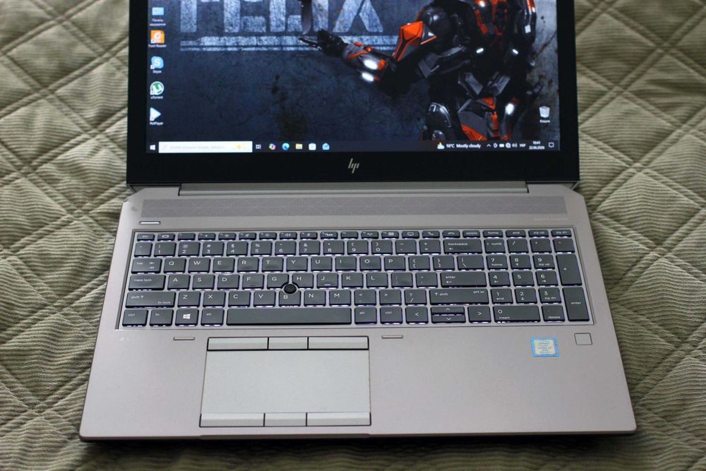 HP Zbook 15 G6/i7-9850H 12x!/Nvidia 4GB/16GB/SSD256/АКБ4ч/15.6 ips FHD