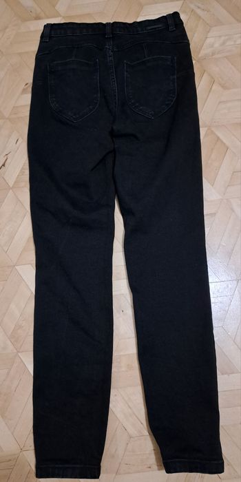 Jeansy czarne denim, Mohito, rozm. 36