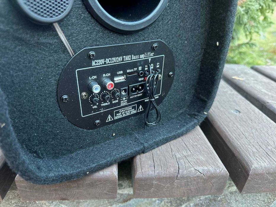 Сабвуфер  150-500ватт. Встроенный усилитель.  Bluetooth. 12v-220v