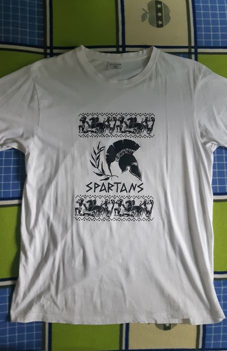 принт SPARTANS 2XL футболка качество