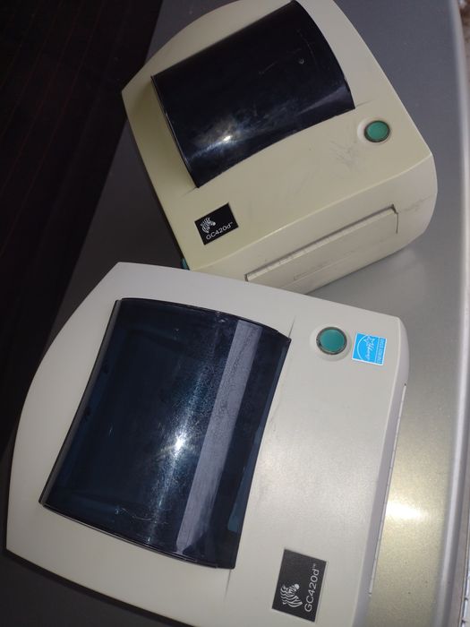 Термо принтер для друку цінників,наліпок, ттн Zebra GC420d