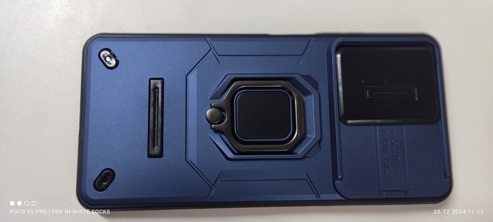 Захисний чохол на Xiaomi Redmi Note 12 Pro 5G синій.