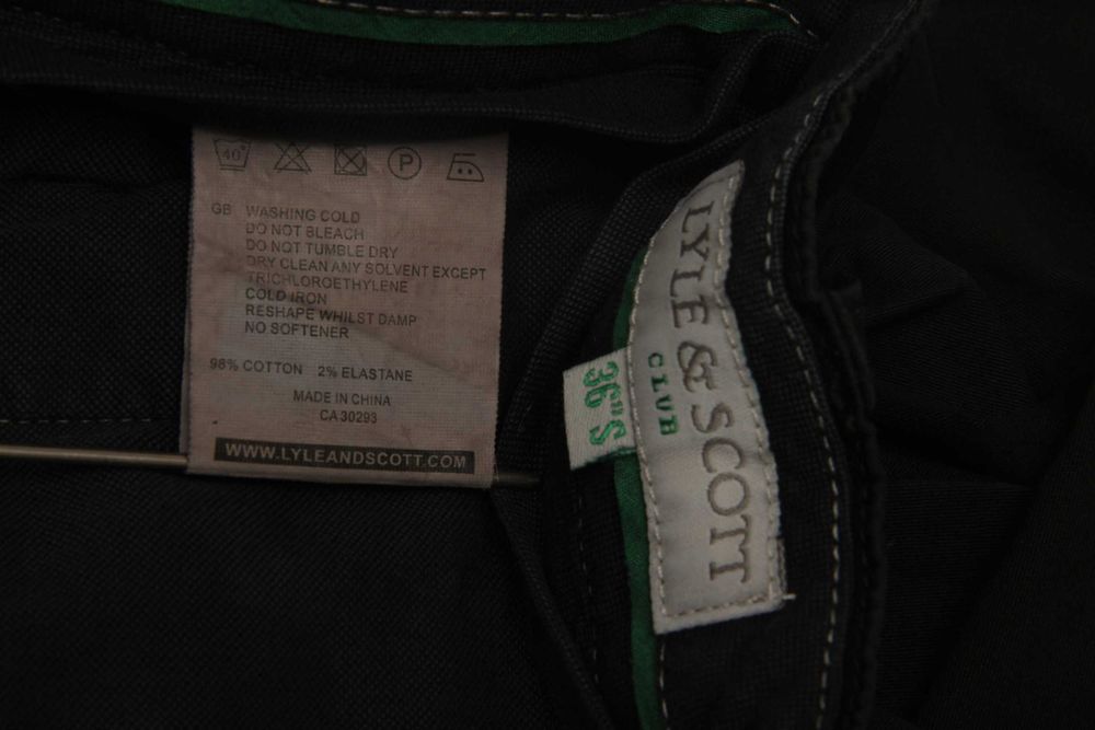 Lyle & Scott Club рр 36 брюки из хлопка