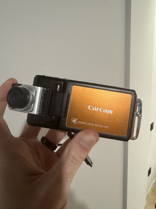 Відеореєстратор Carcam з поворотним екраном 360° (12MP, 4x zoom)