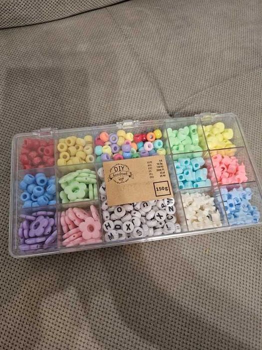 Tedi, diy handmade, koraliki 150g, zestaw koralików