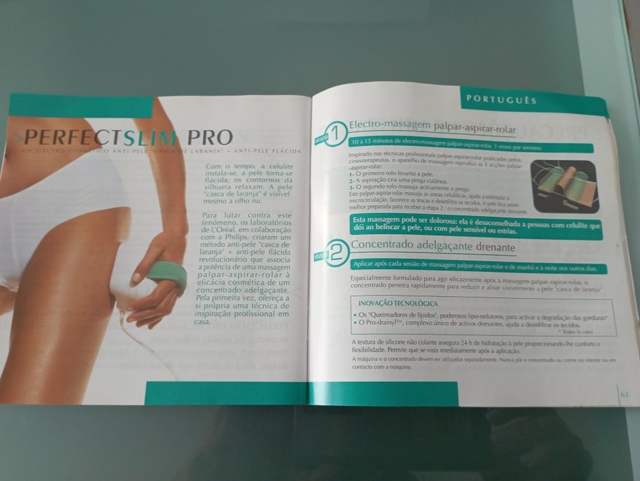 Aparelho de massagem para reduzir celulite e flacidez