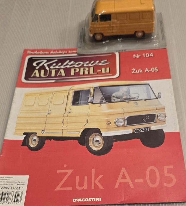 Kultowe Auta PRL Żuk A05 1:43