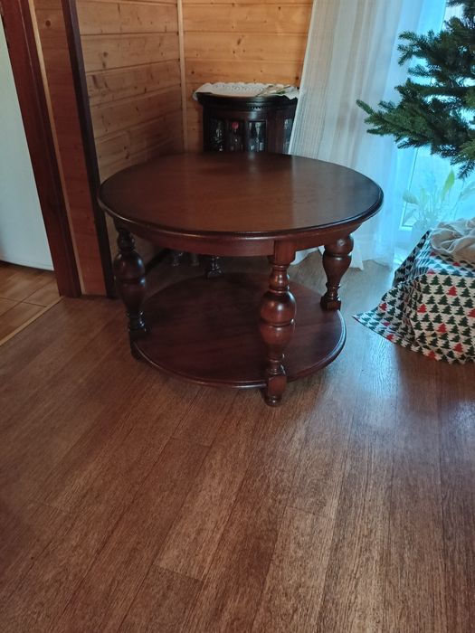 Stolik kawowy drewniany