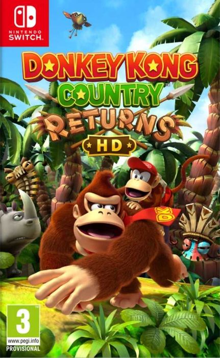 Donkey Kong Country Returns HD SWITCH Folia Promocja