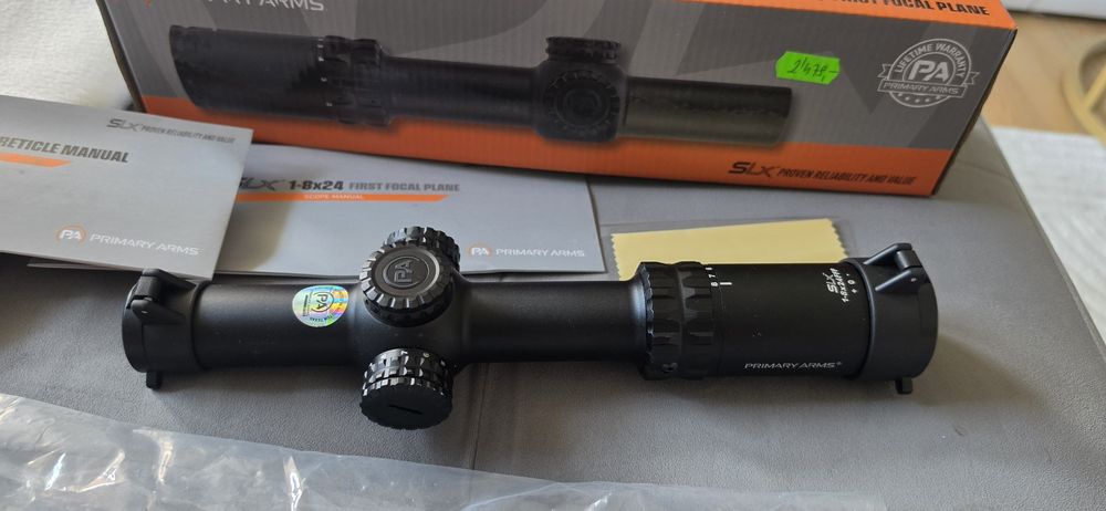 Luneta celownicza Primary Arms SLx 1-8X24 mm FFP ACSS Raptor 5,56/5,45/.308