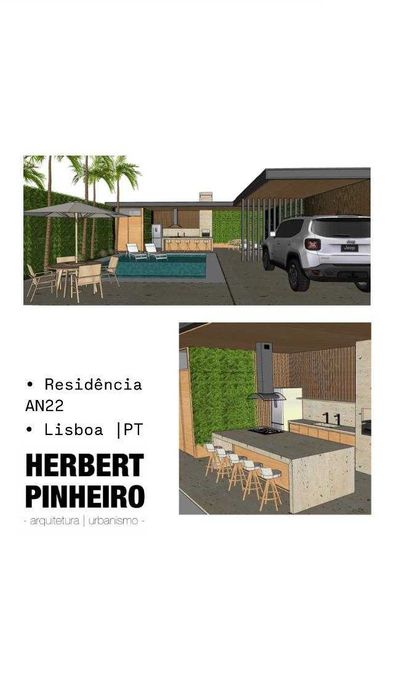 Herbert Pinheiro Arquitectura - Projectos em 2D e 3D