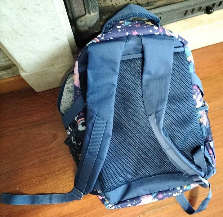 Mochila escolar Unicórnios