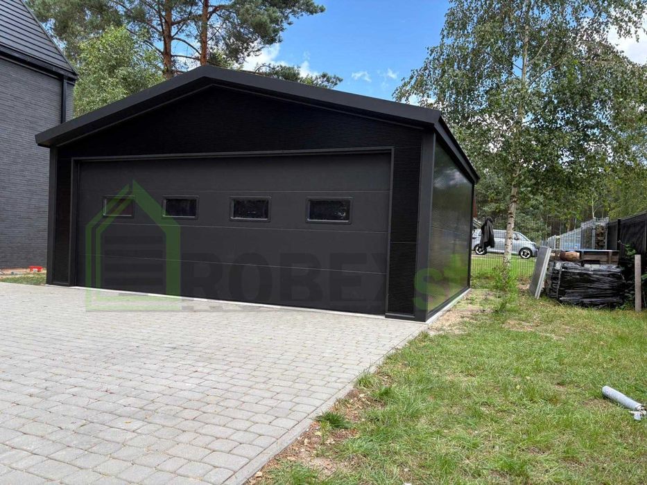 Garaż ocieplany z płyty warstwowej 6x5 PRODUCENT KAŻDY WYMIAR