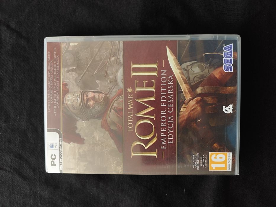 Gra ROME II TOTAL WAR edycja cesarska PC DVD Sega używana
