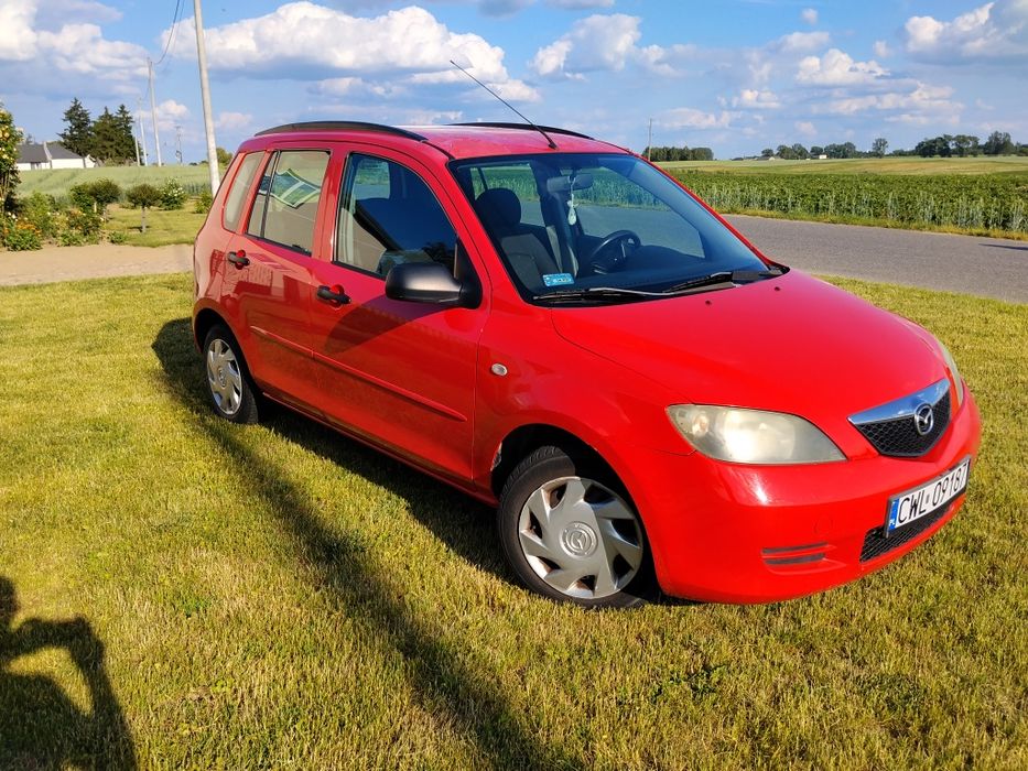 Mazda 2 , przebieg 141 tyś