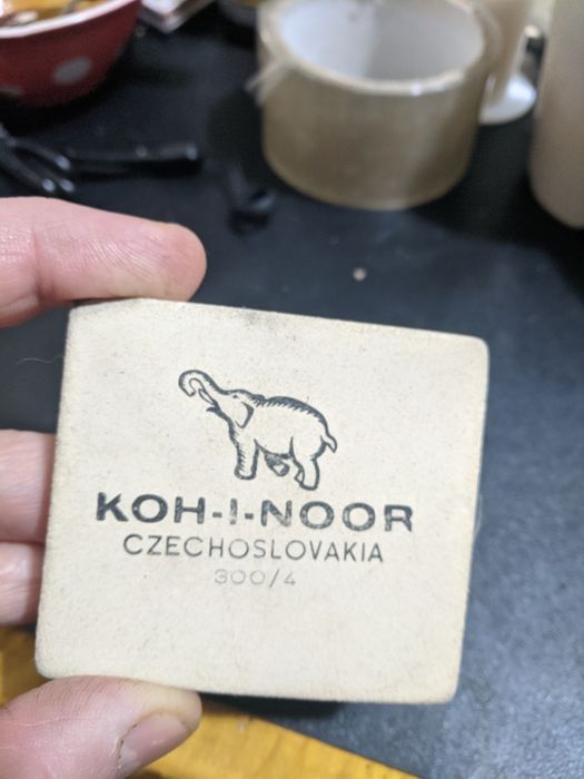 Резинка стиральная Чехословакия