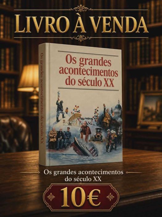 Livro Os grandes acontecimentos do Sec. XX