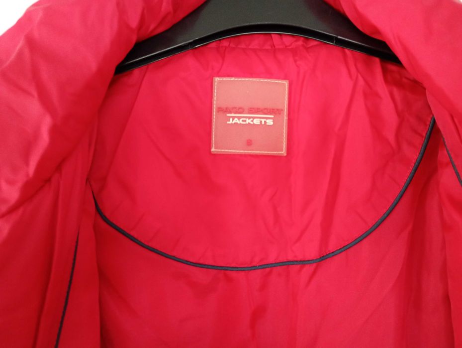 Paco Sport Jackets kurtka czerwoną r.S
