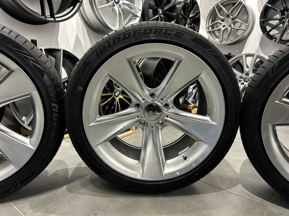Koła letnie 18 5x120 BMW E60 E61 Styling 128 przód tył 8.5" 9.5"