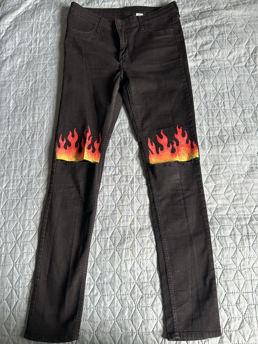 Джинси skinni з розписом HM, XS