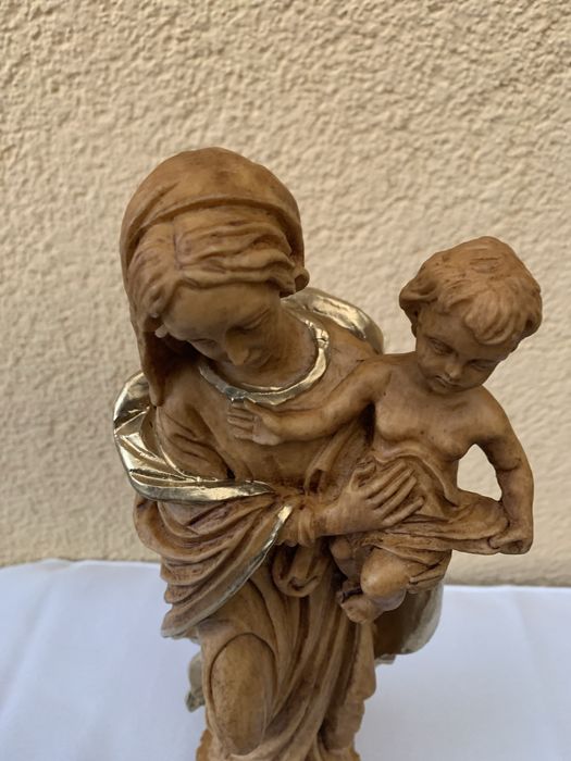 Maryjka z dzieciatkiem 30cm