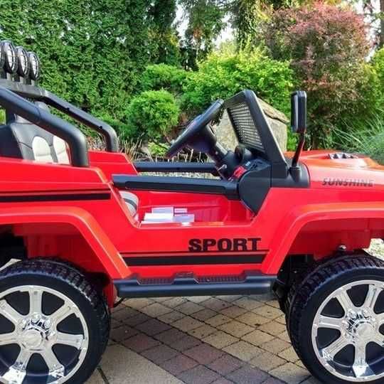 Pojazd na Akumulator S2388 Jeep 4x4 do 40 kg