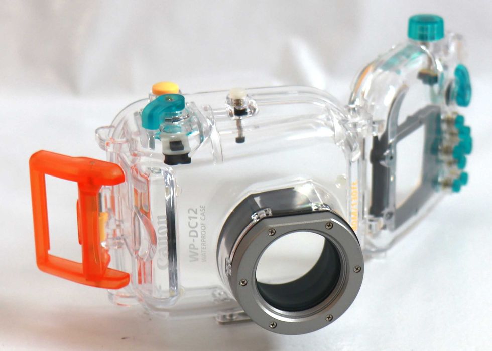 Caixa à prova de água Canon WP DC-12 para Canon A570 IS como nova