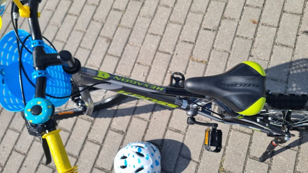 Rower dzieciecy Kross hexagon, kola 20cali,bdb