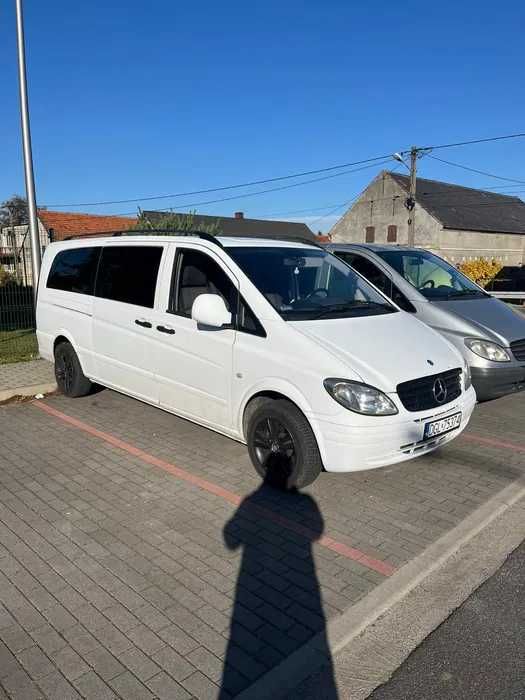 Wynajem busa Mercedes Vito 9 osobowy Long