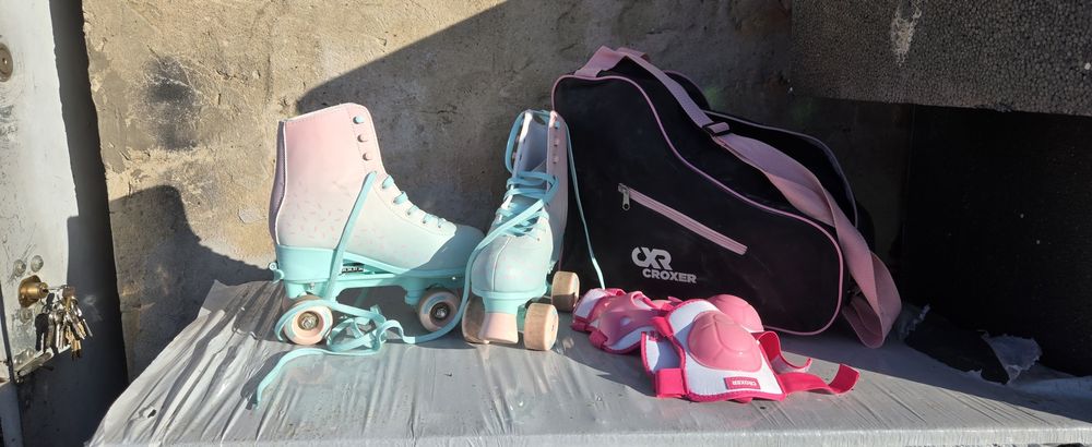 Wrotki+ochraniacze i torba