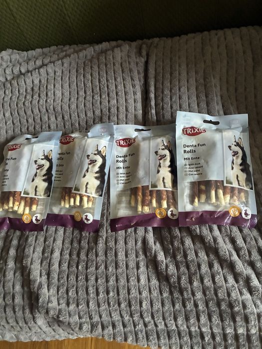 Палички Тріксі з качкою для собак 4 упаковки