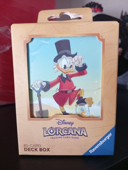 Lorcana deck box Disney uncle scrooge
