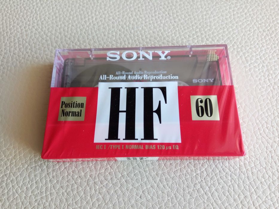 Cassetes embaladas para gravar ( Som e Imagem)