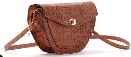 Mala / Clutch Castanha Nova Oriflame - Super Preço
