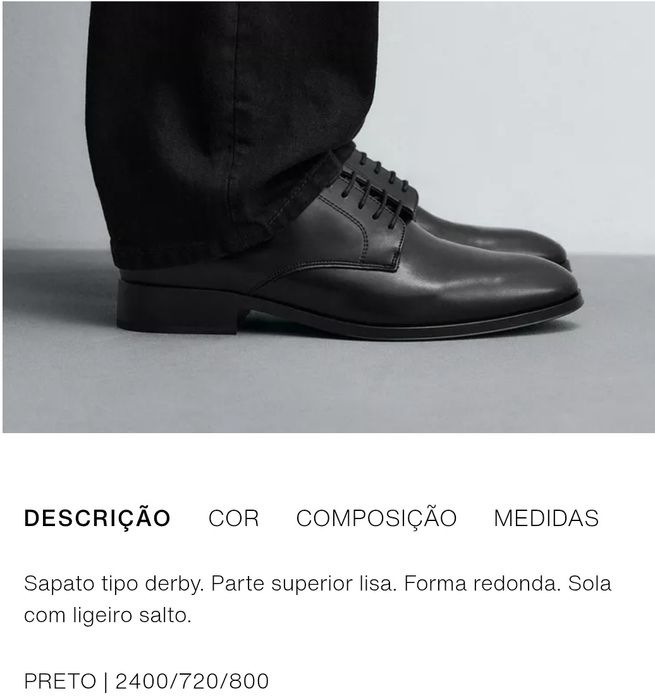 Sapato formal Oxford