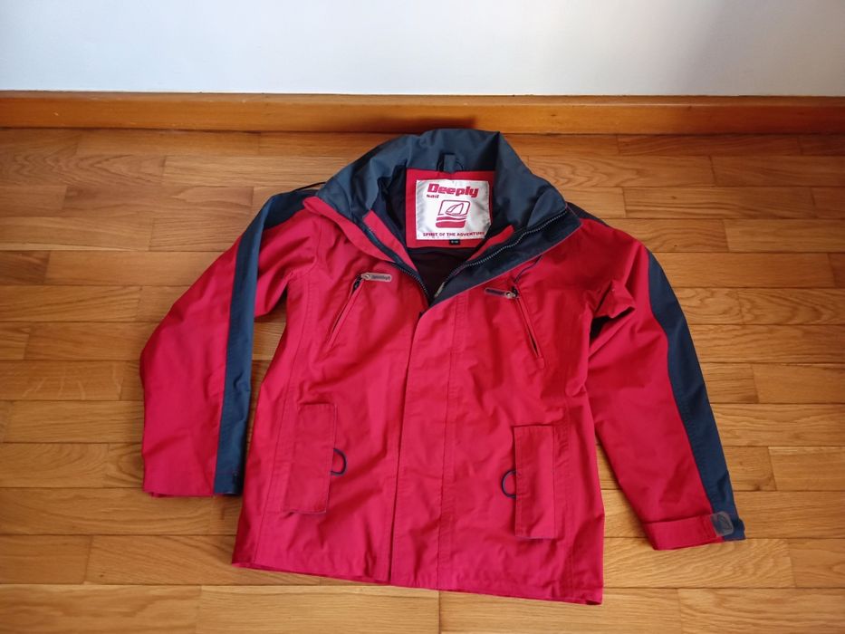 Casaco Menino Deeply 11-12 vermelho e azul