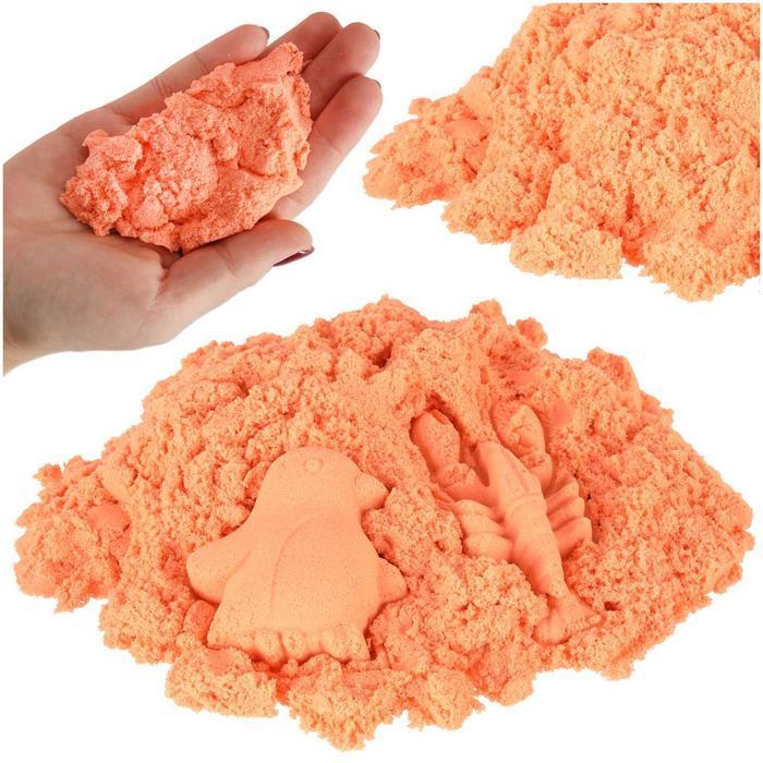Piasek Kinetyczny Magiczny Dynamiczny Piaskolina w Woreczku 1kg