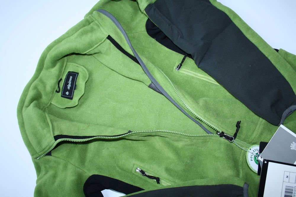 Damska kurtka polarowa ALPINUS NOTT LADY bluza S 36 zielony