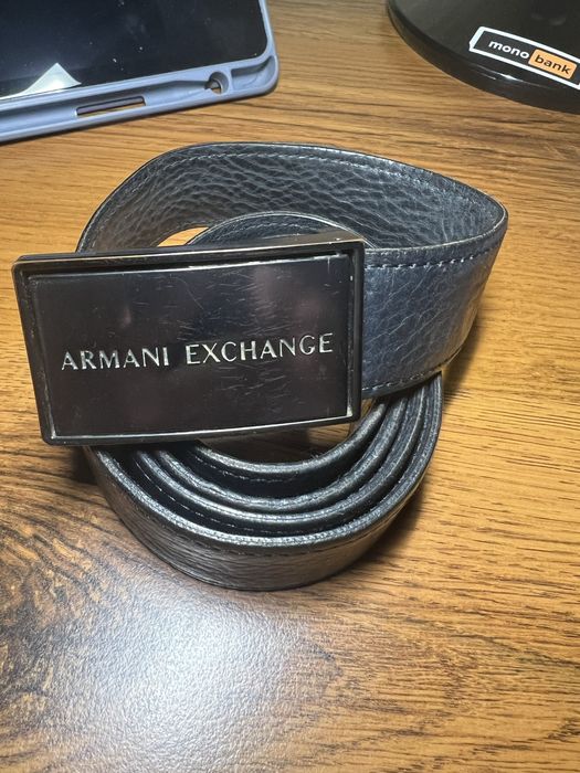 Два кожаных мужских пояса