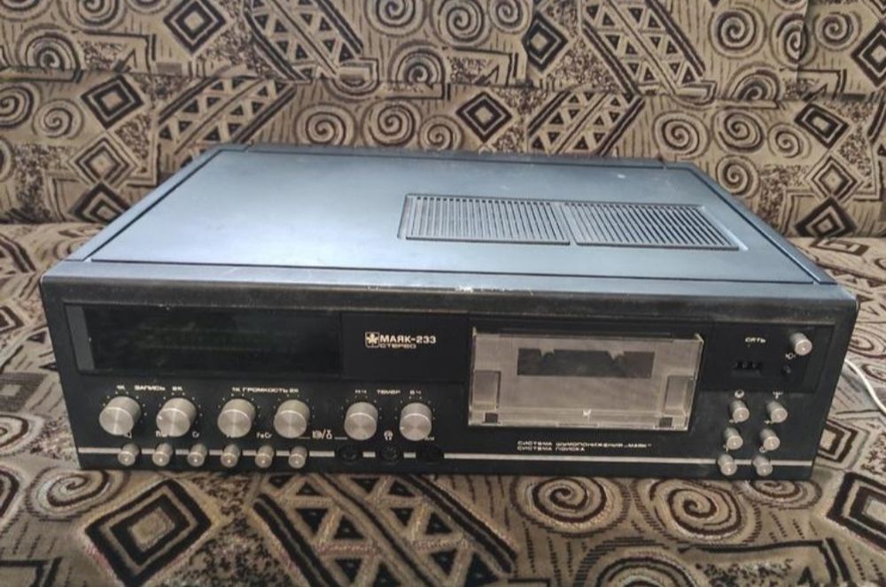 Магнитофон приставка Маяк - 233 стерео. СССР Рабочий.