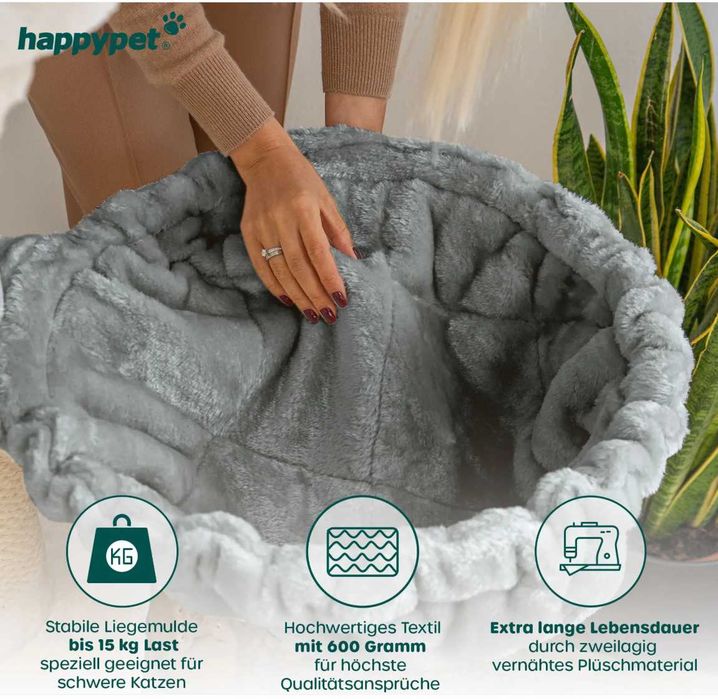 Drapak sufitowy HappyPet wyższe niż 220 cm