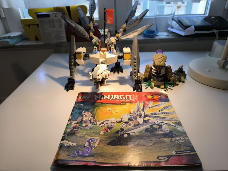 (361pcs)Lego Ninjago Titanium Dragon 70748