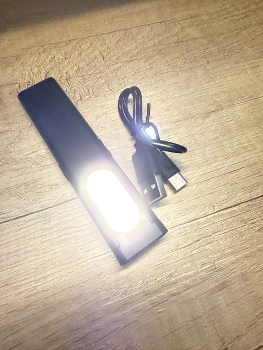 Latarka Akumulatorowa Led Cob. Usb-C