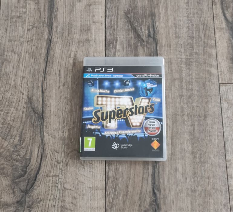 Gra PS3 Superstars TV Move PL Wysyłka OLX Gwarancja Elbląg
