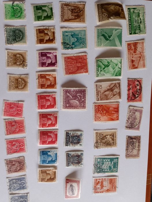 Znaczki pocztowe Magyar Posta