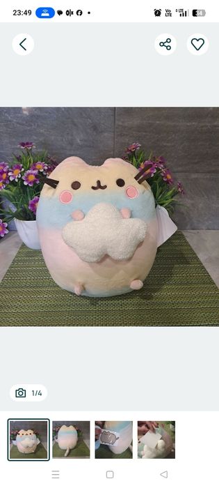 Pusheen z chmurką